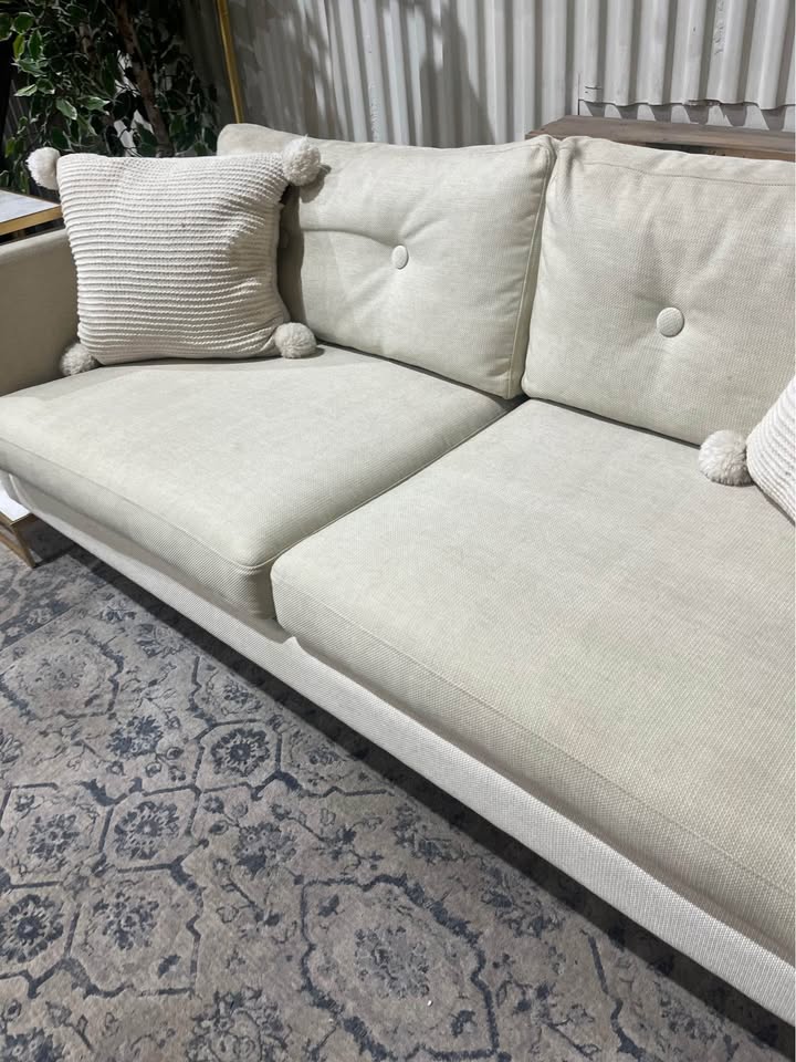 Article Sofa Two Seat Cream / Beige