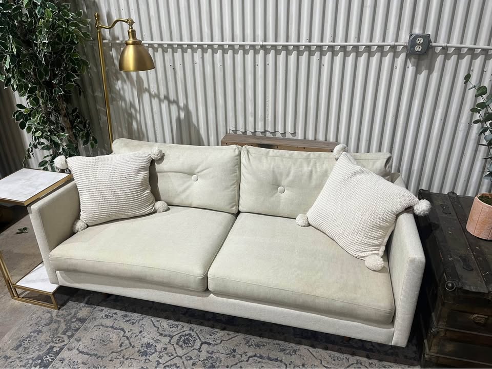Article Sofa Two Seat Cream / Beige