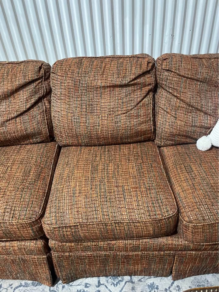 Houndstooth Cuddle Corner Sectional Sofa - 2 Piece