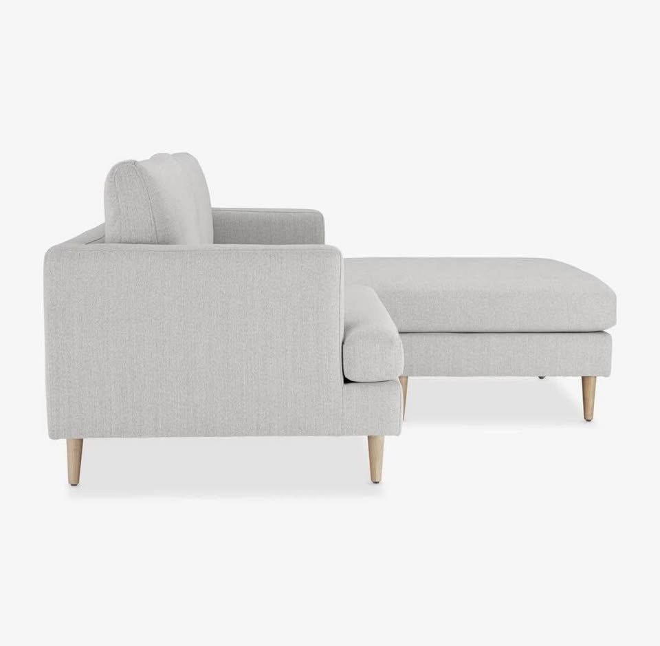 Brand New Grey Sectional Sofa Couch Reversible Chaise Lounge