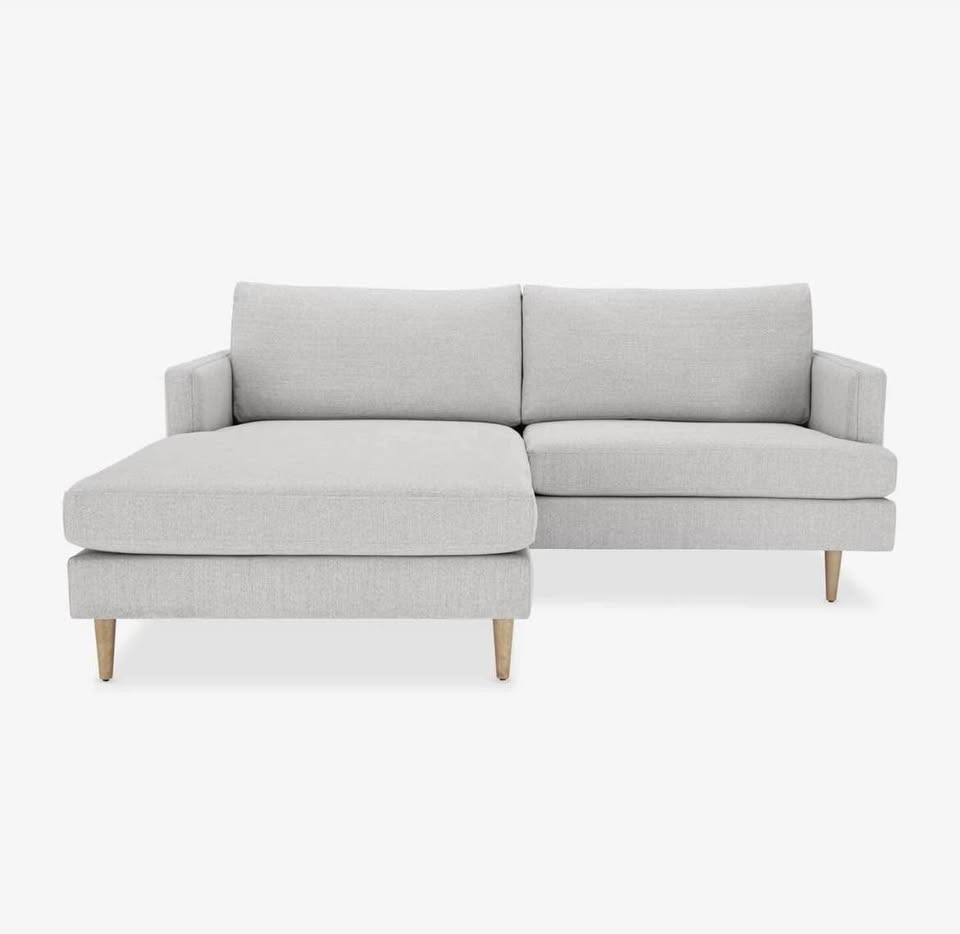 Brand New Grey Sectional Sofa Couch Reversible Chaise Lounge
