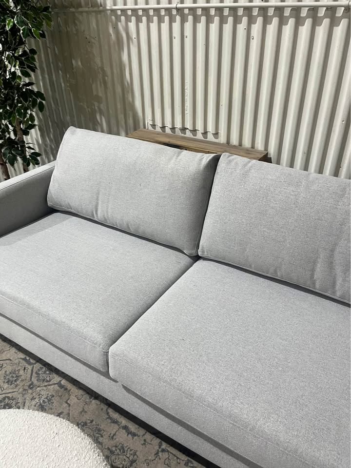 Brand New Feather Grey Couch