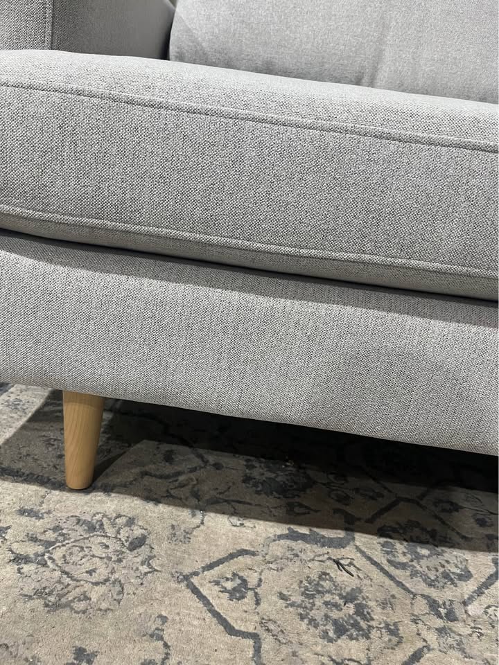 Brand New Feather Grey Couch