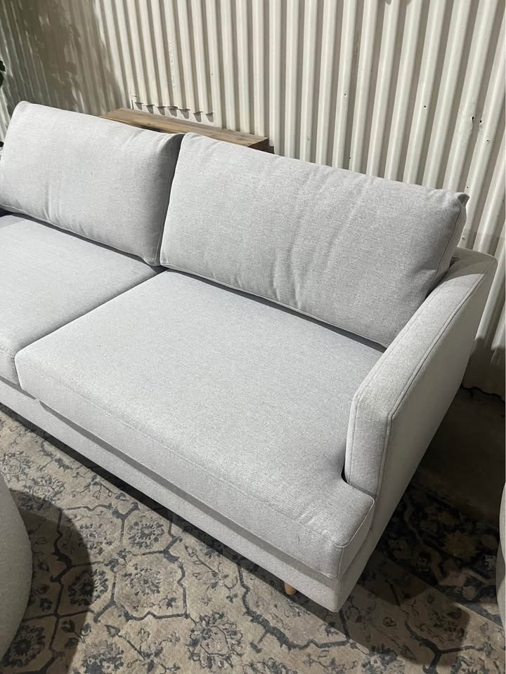 Brand New Feather Grey Couch