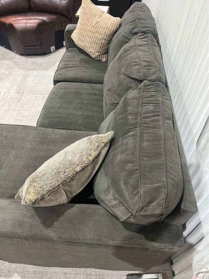 Ashley Furniture 2 Piece Taupe Sectional