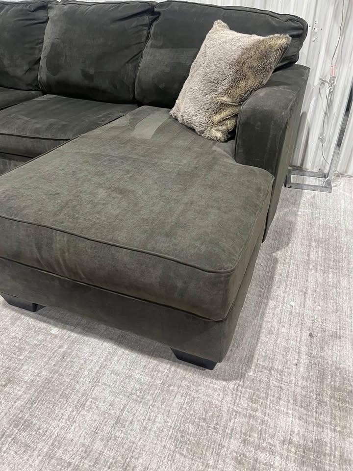 Ashley Furniture 2 Piece Taupe Sectional