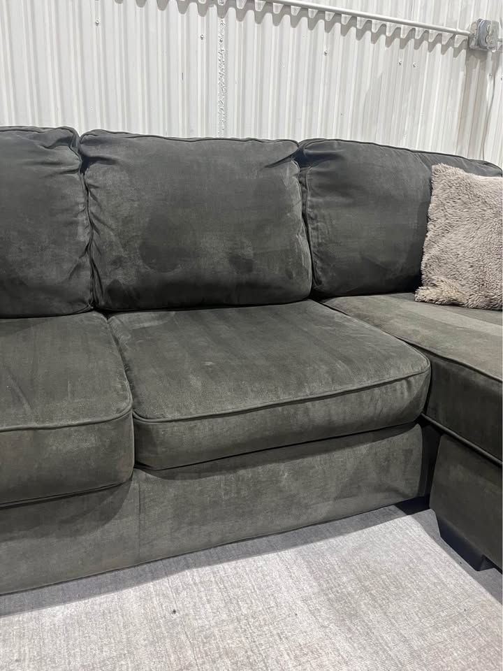 Ashley Furniture 2 Piece Taupe Sectional