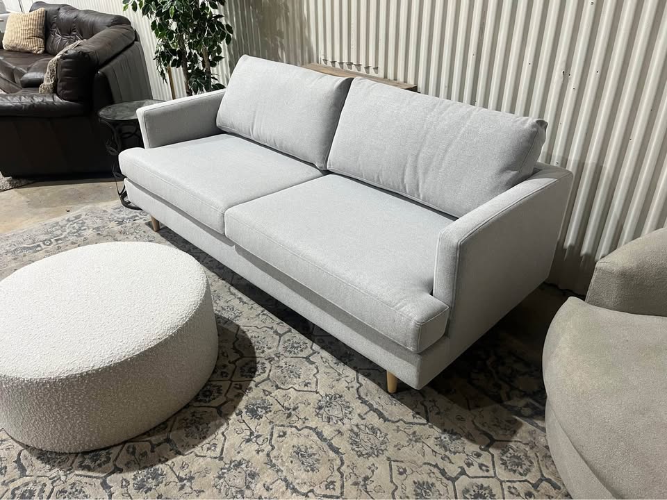 Brand New Feather Grey Couch