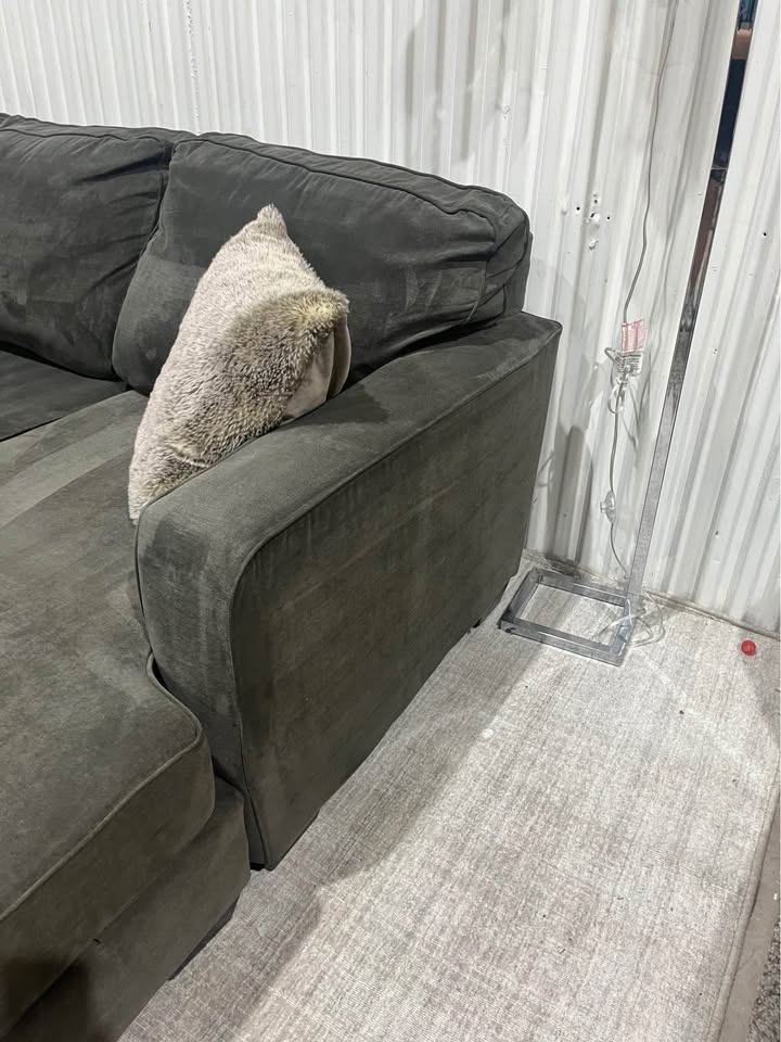 Ashley Furniture 2 Piece Taupe Sectional