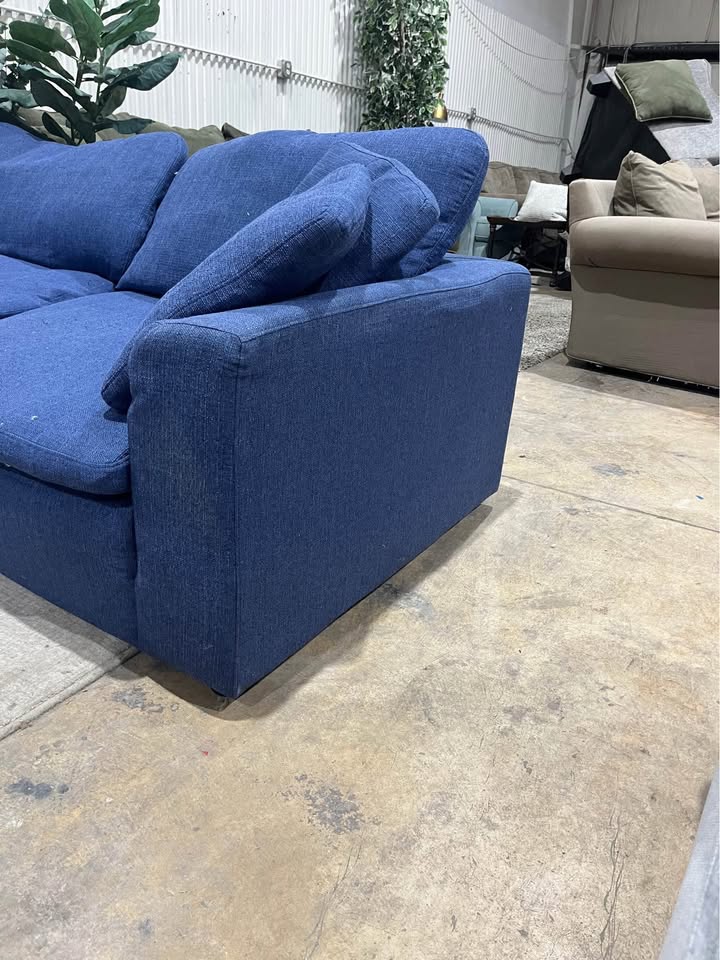 Modular Blue XL Washable Sofa
