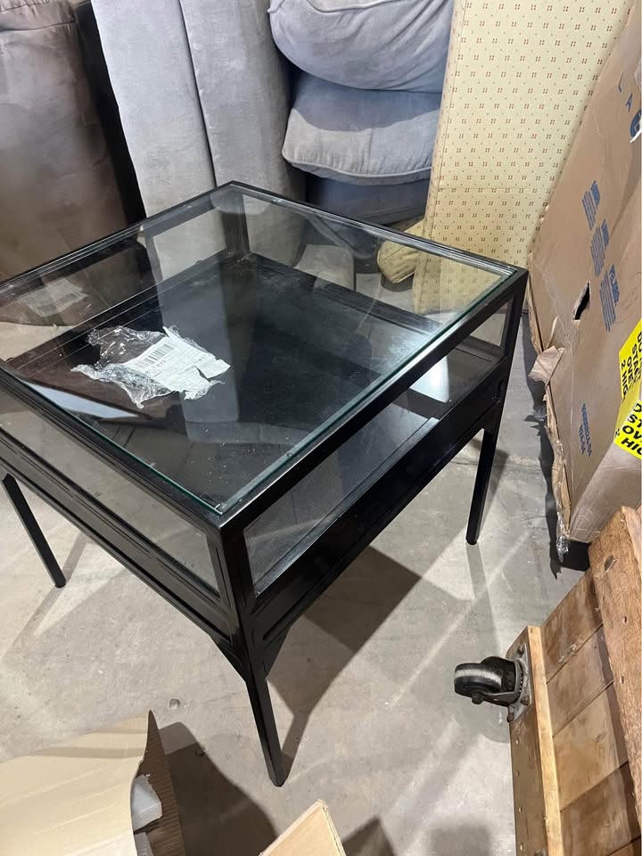 New Open Box Box End Table