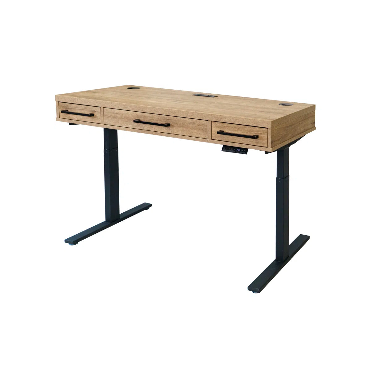 New Open Box Trenth Austin Polster Adjustable Standing Desk with Power Outlet
