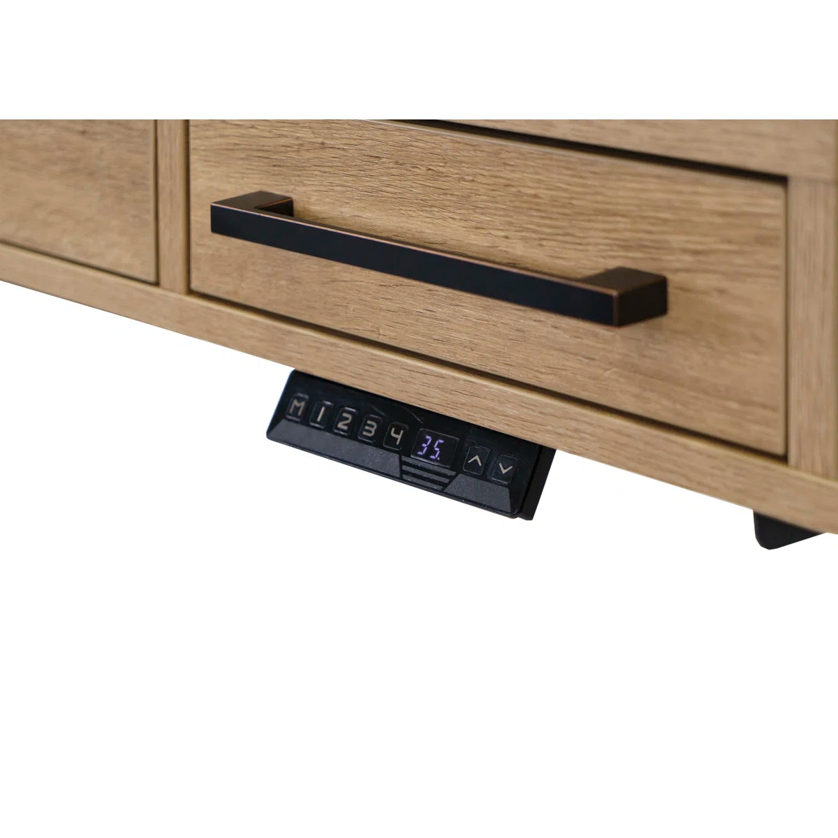 New Open Box Trenth Austin Polster Adjustable Standing Desk with Power Outlet
