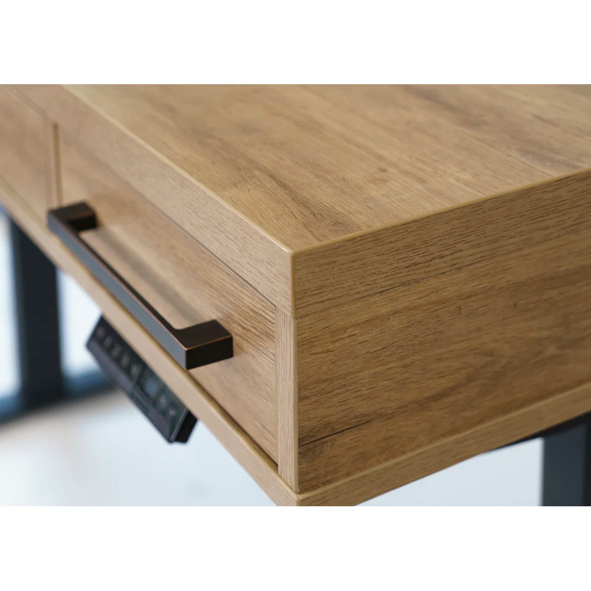 New Open Box Trenth Austin Polster Adjustable Standing Desk with Power Outlet