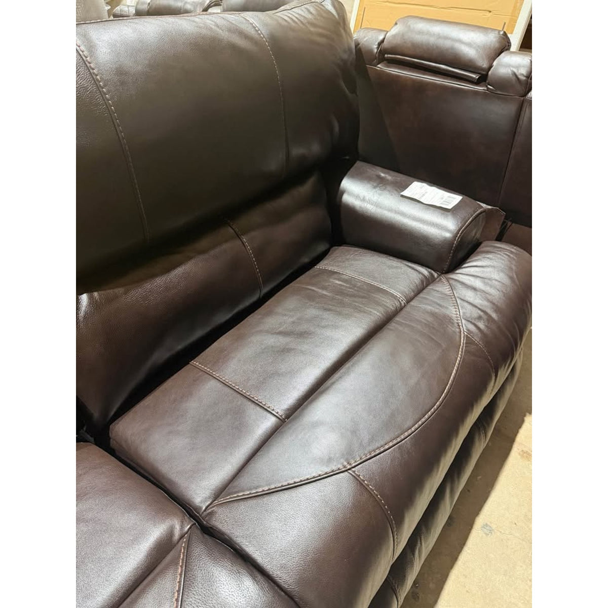New Catnapper Wembley 93” Leather Power Reclining Sofa – $2,450 Retail – Delivery Available