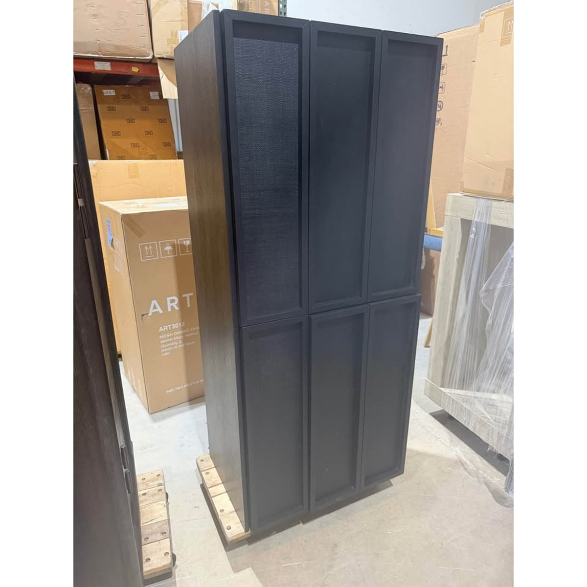 New Joss & Main Hudson 63” 6-Drawer Dresser – Black – Retail $2,199 – Delivery Available