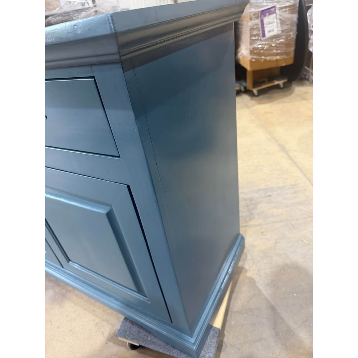 81” Blue Sideboard / Buffet Cabinet – Media Console - New Open Box - Delivery Available