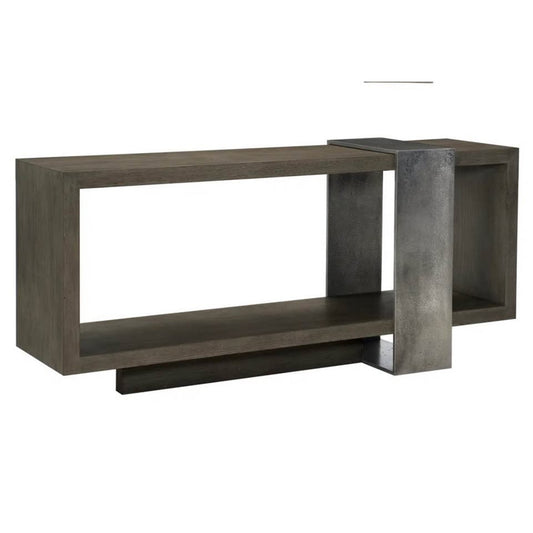 Bernhardt Linea 72” Console Table - New “open box” - Retail $5472 - Charcoal -
Delivery Available