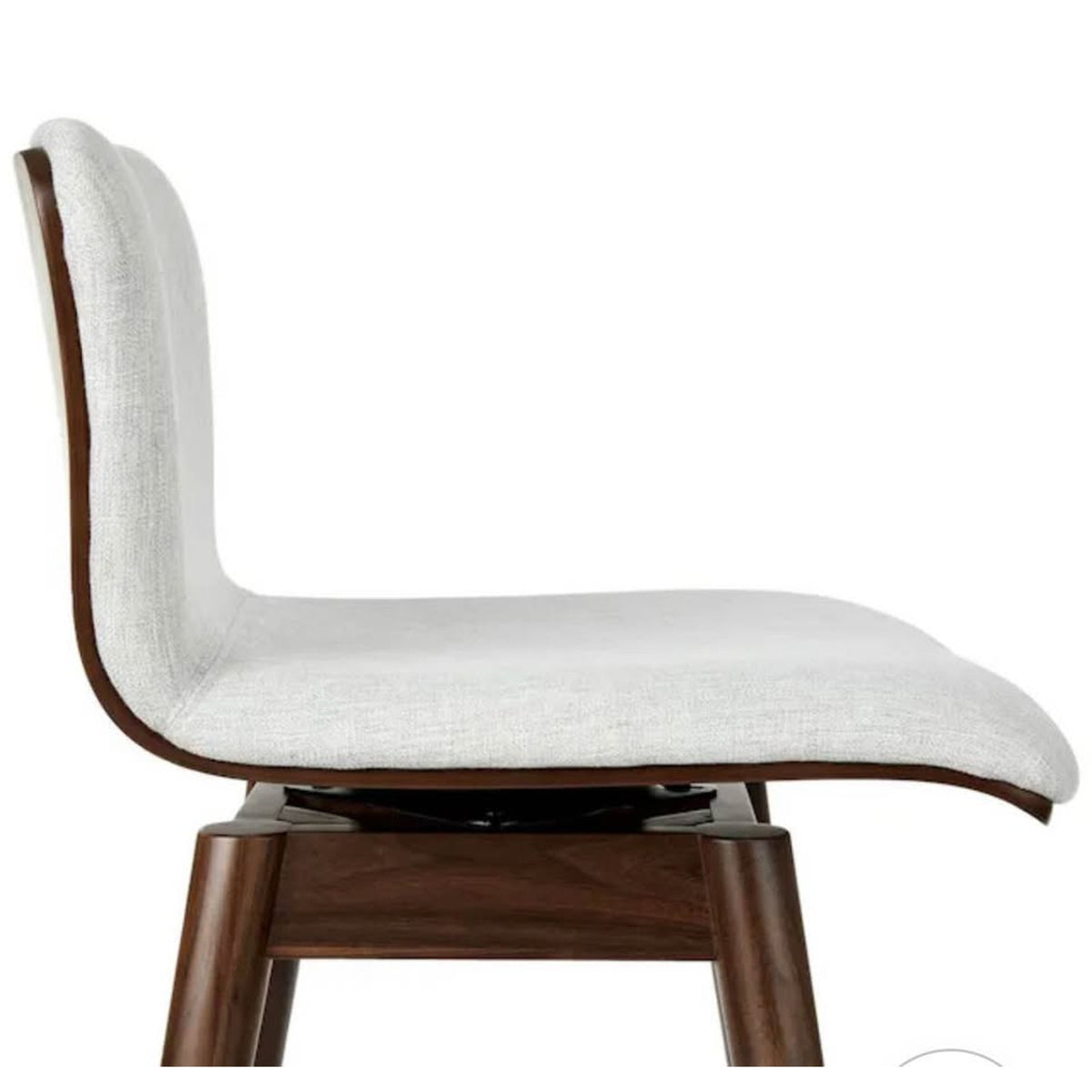 Article Sede Swivel Bar Stools – Walnut & Mist Gray – (2 or 4) $349ea Retail New Open Box Delivery