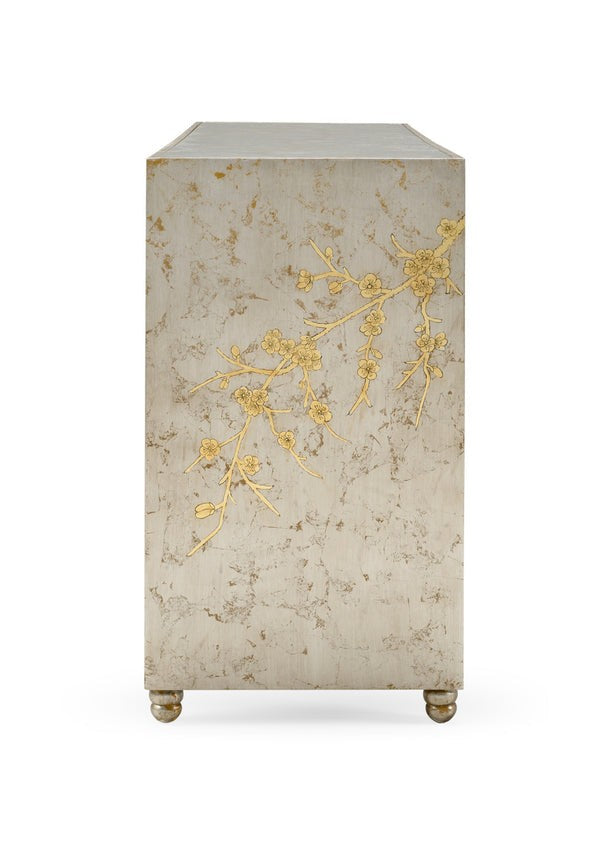 New Chelsea House Jamie Merida Cherry Blossom Console – $2,482 Retail – Delivery Available