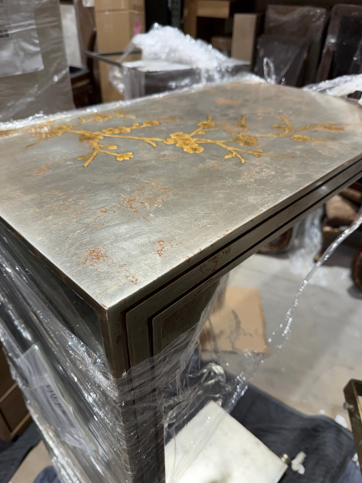 New Chelsea House Jamie Merida Cherry Blossom Console – $2,482 Retail – Delivery Available