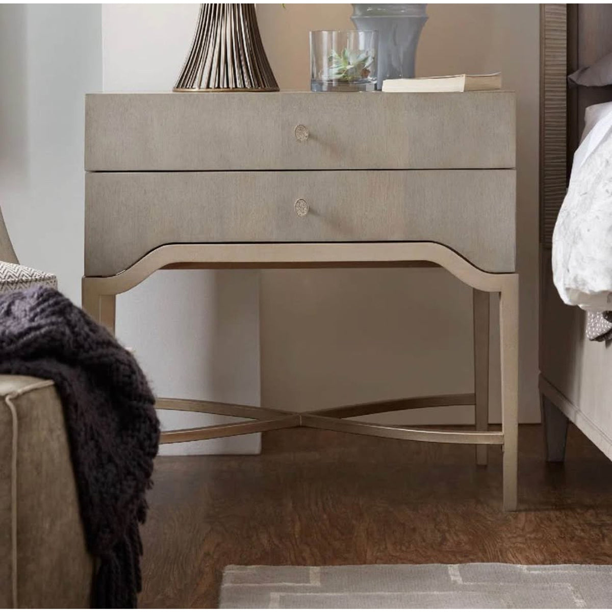 Hooker Furniture Elixir Nightstands (Pair) | Retail $2,700+ | Delivery Available