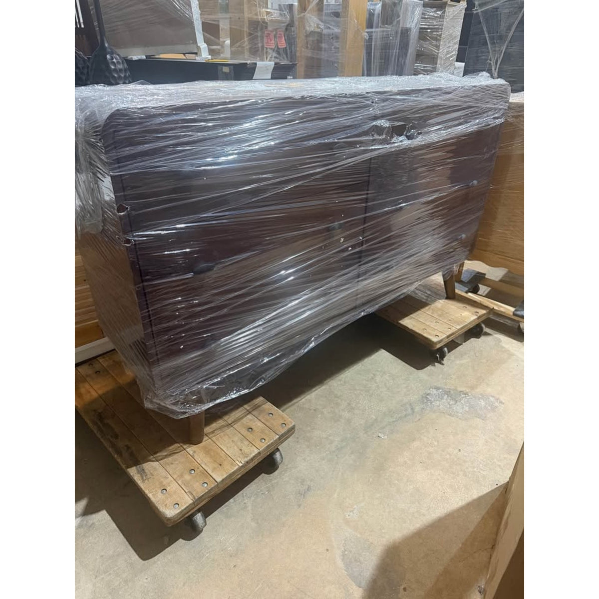 Kegan 61” Wide 6-Drawer Dresser – Espresso – New Open Box $900 Retail “Blemish” Delivery Available