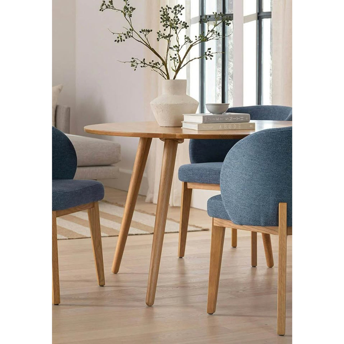 New Article 47” Round Scandinavian Oak Dining Table – $599 Retail “open box” Delivery Available