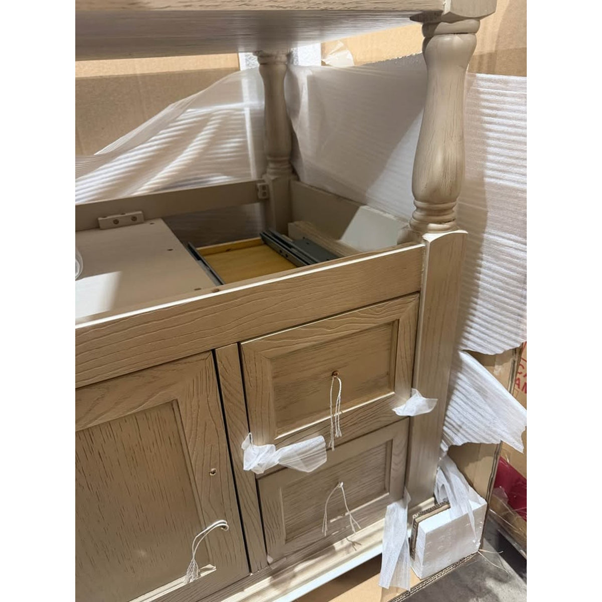 New 42” Weathered Oak Bathroom Vanity | $1200+ Retail “open box” Delivery Available