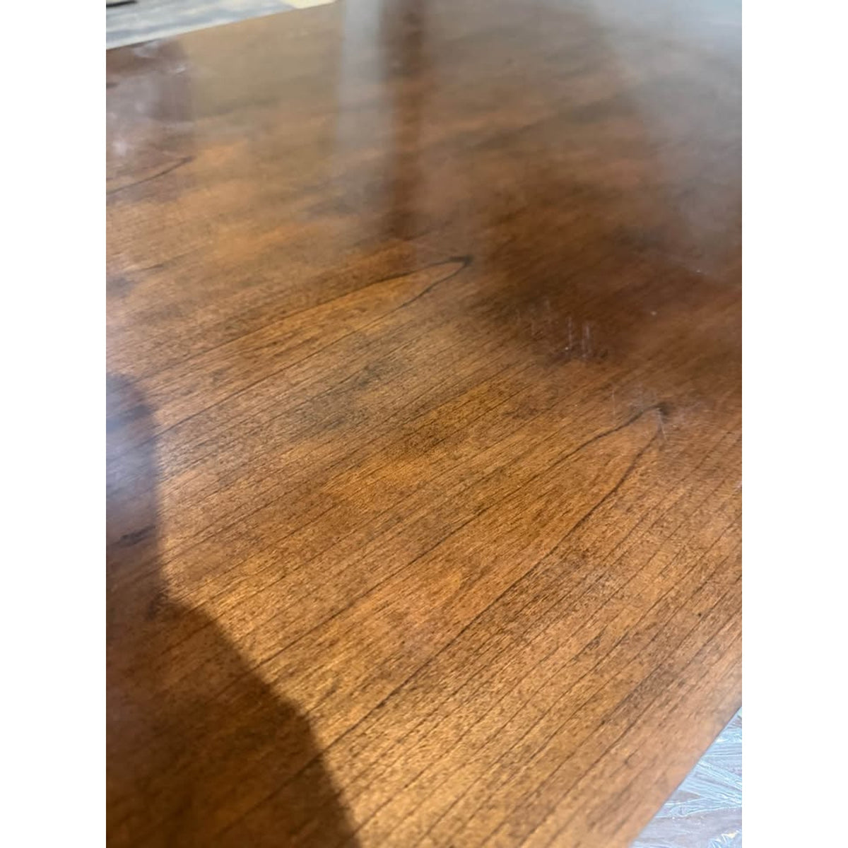 104” Extendable Dining Table Seats 10-12 – Retail $3,000+ Solid Wood Woodbridge Brand Delivery Avail