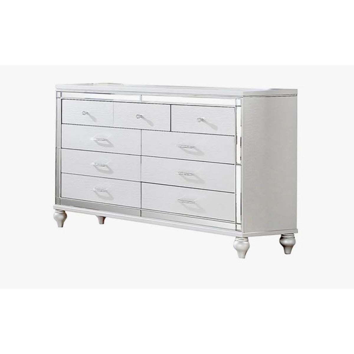 New White Dresser 63” 9-Drawer By House of Hampton $1059 Retail “open box” Delivery Available