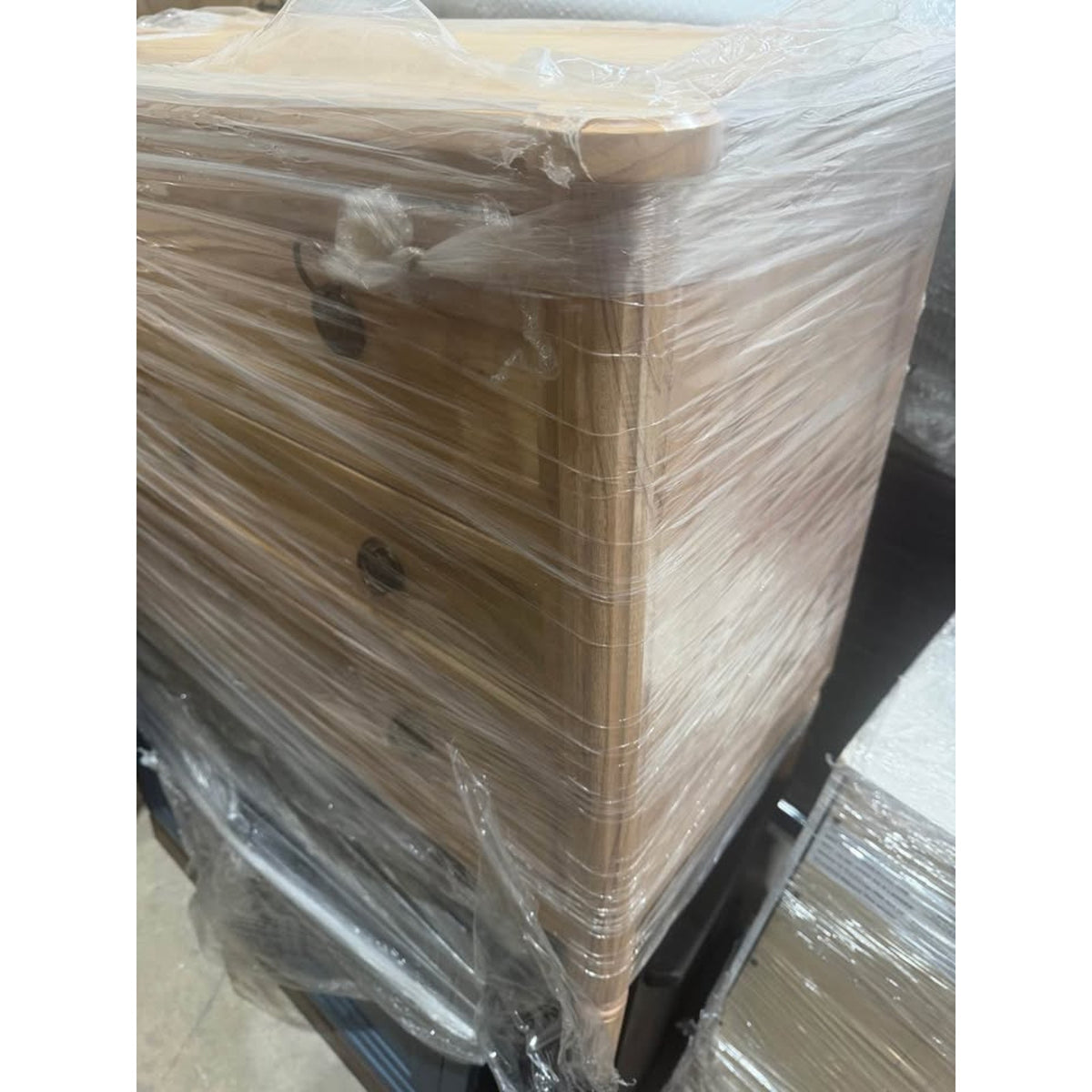 Designer 3 Drawer Dresser 40” Solid Wood $2000+ Retail “open box” Delivery Available