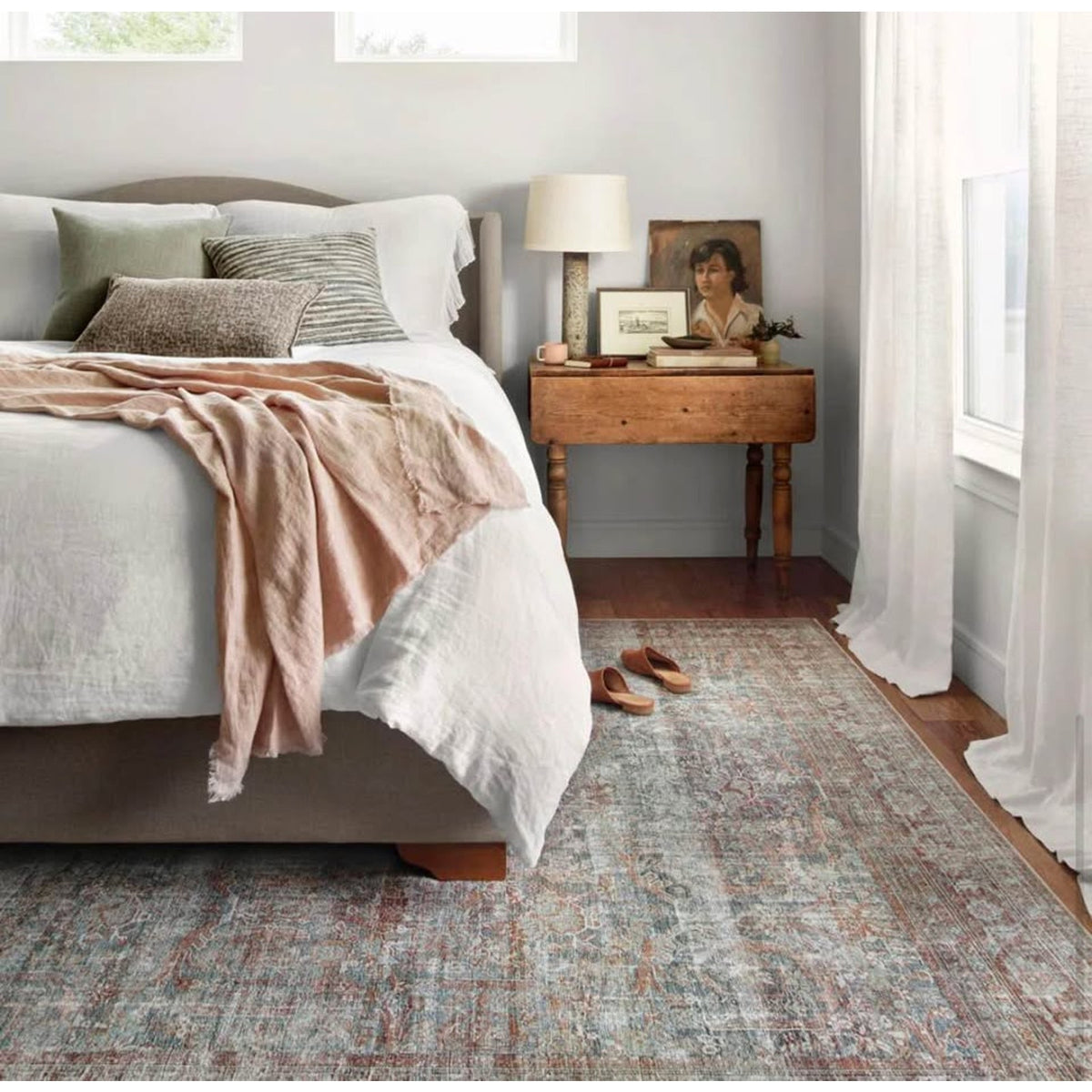 New Chris Loves Julia x Loloi Jules 9’6” × 14’ Area Rug – New Open Box - Delivery Available