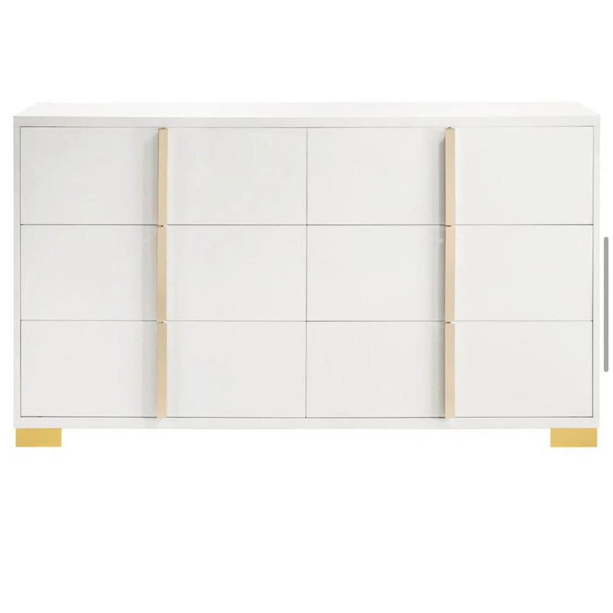 New White 6-Drawer Dresser - Willa Arlo Interiors Jelissa – New Open Box – Delivery Available