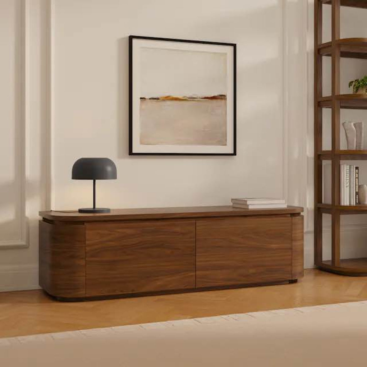 Article Maren 63” Low Media Unit – Walnut New Open Box - $900 Retail - Delivery Available