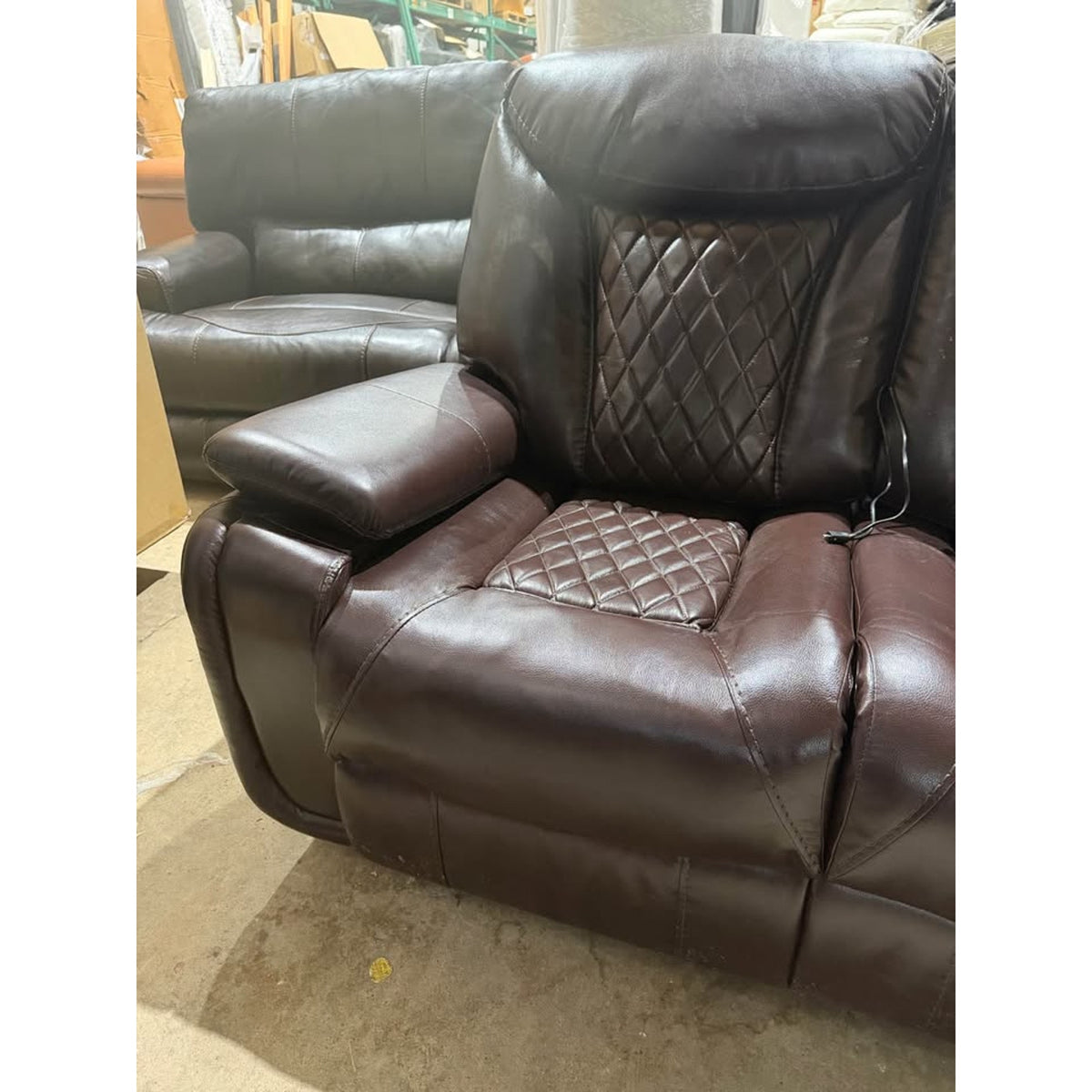 New 62” Power Reclining Loveseat – $1,000 Retail Value – Delivery Available