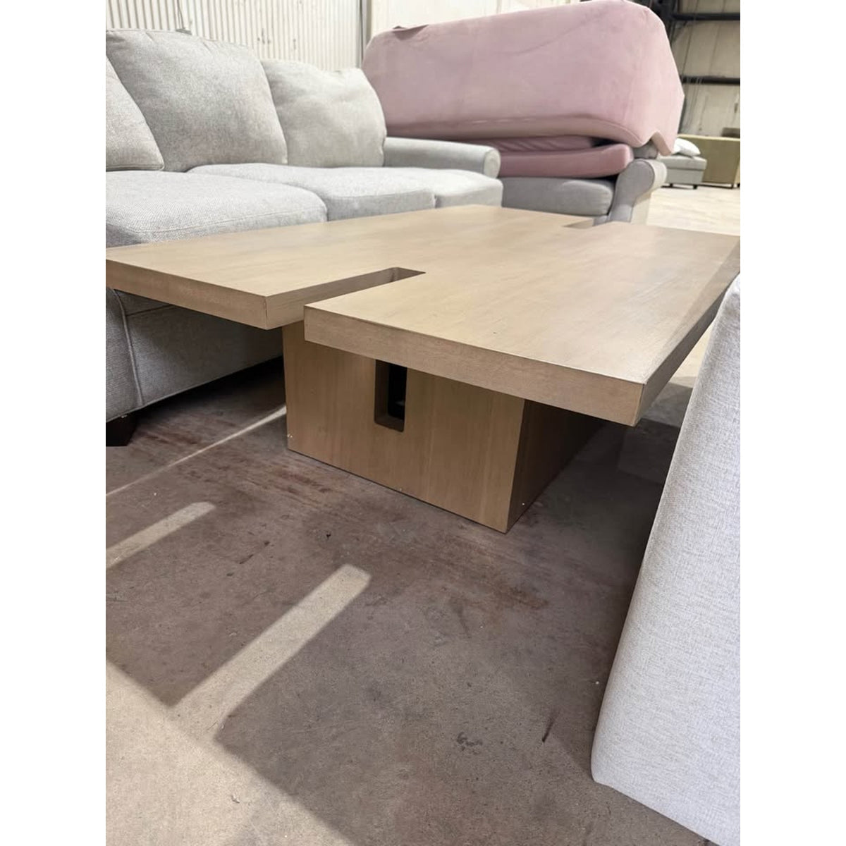 Brand New Rowe Furniture Square Theory Cocktail Table $1,062 Retail - Delivery Available
