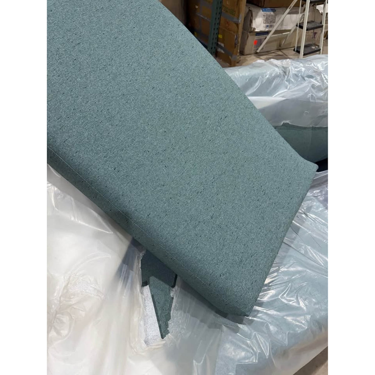 Joybird Hughes Queen Sleeper Sofa | Sea Glass Blue Fabric | Retail $3,800+ | Delivery Available