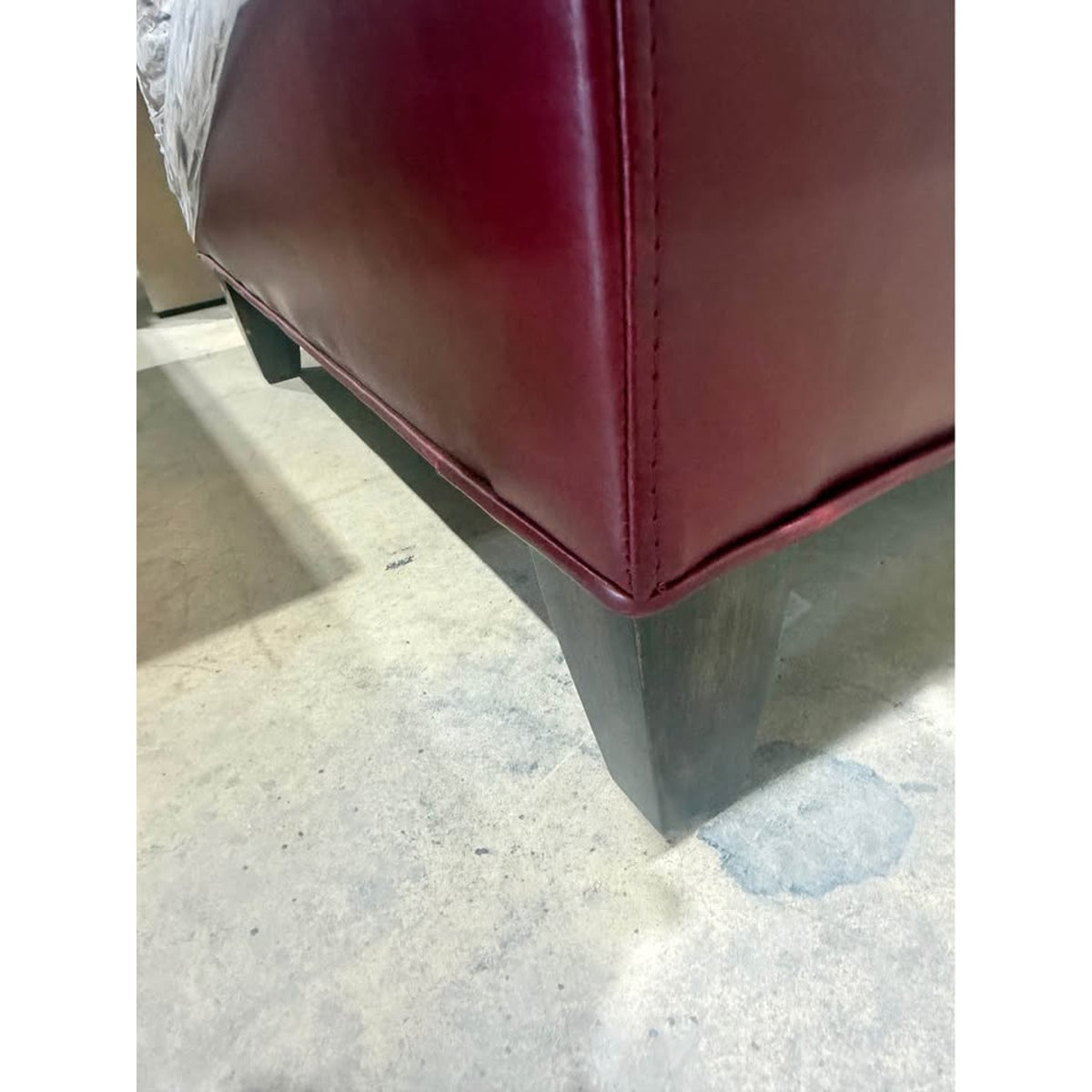 Old Hickory Tannery 456-00 Leather Cocktail Ottoman – Made in USA – Delivery Available