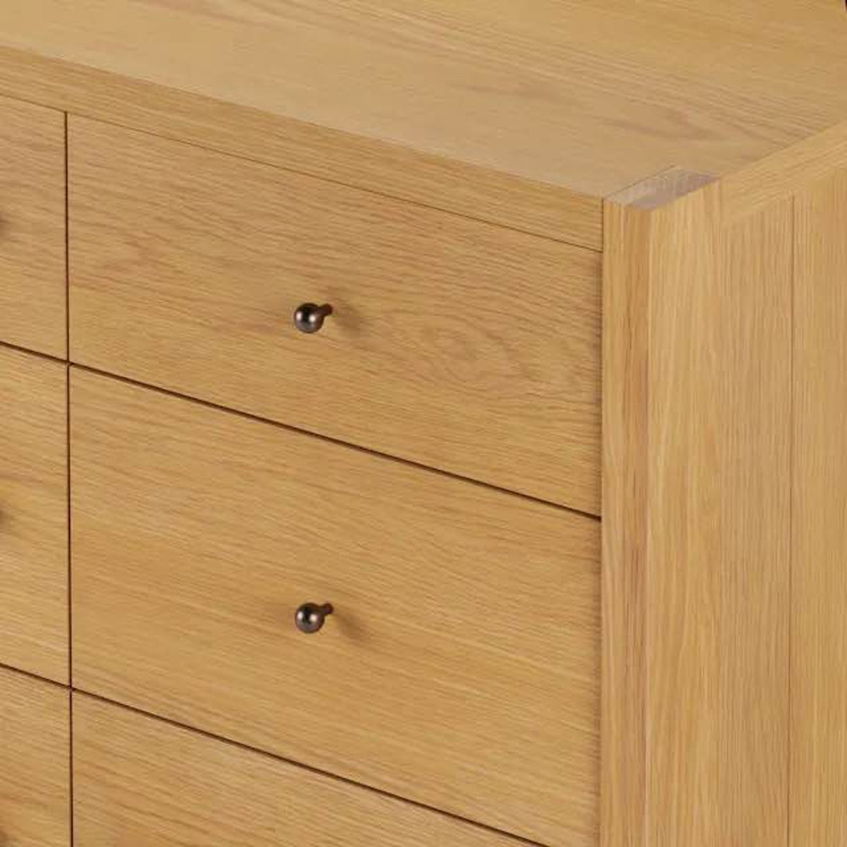 Article | 9-Drawer Triple Dresser | Cassie - Natural Oak | Retail $1799 Open Box Delivery Available