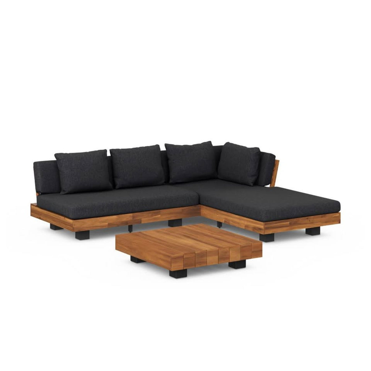 ARTICLE LUBEK OUTDOOR SECTIONAL SET + COVER | NEW OPEN BOX - DELIVERY AVAILABLE