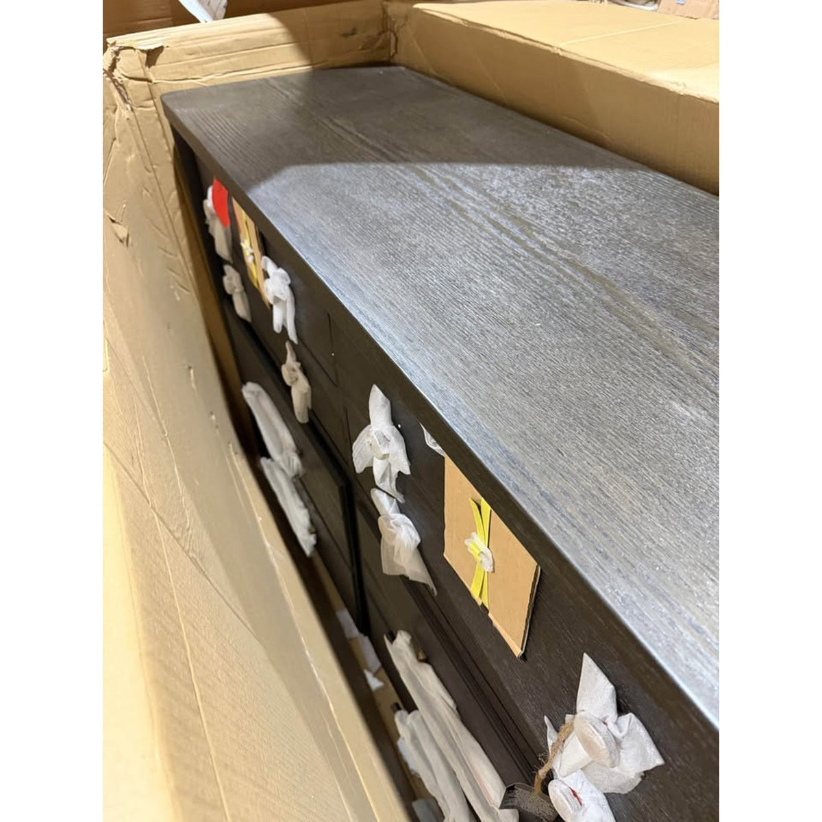 New 8 Drawer Dresser Dark Oak - $1300 Retail “open box” BLEMISH - Delivery Available