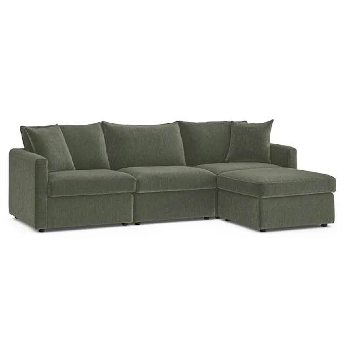 Article Lenae 104.5” Reversible Modular Sectional – Eleos Green | $1,949 Retail | Delivery Available