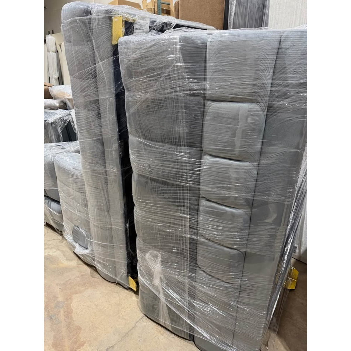 Gray Velvet U-Shaped Sectional | Retail $3,000+ | Only $875 | Delivery Available