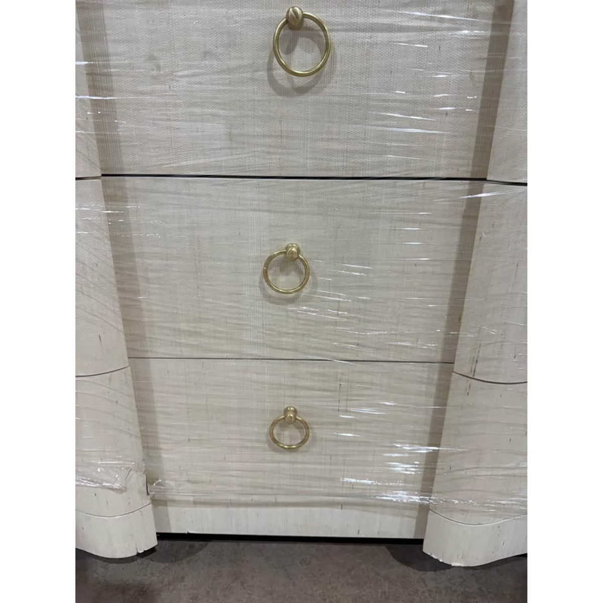 Large 3-Drawer Canvas Cream Dresser Villa & House Bardot $3700 Retail “open box” Delivery Available