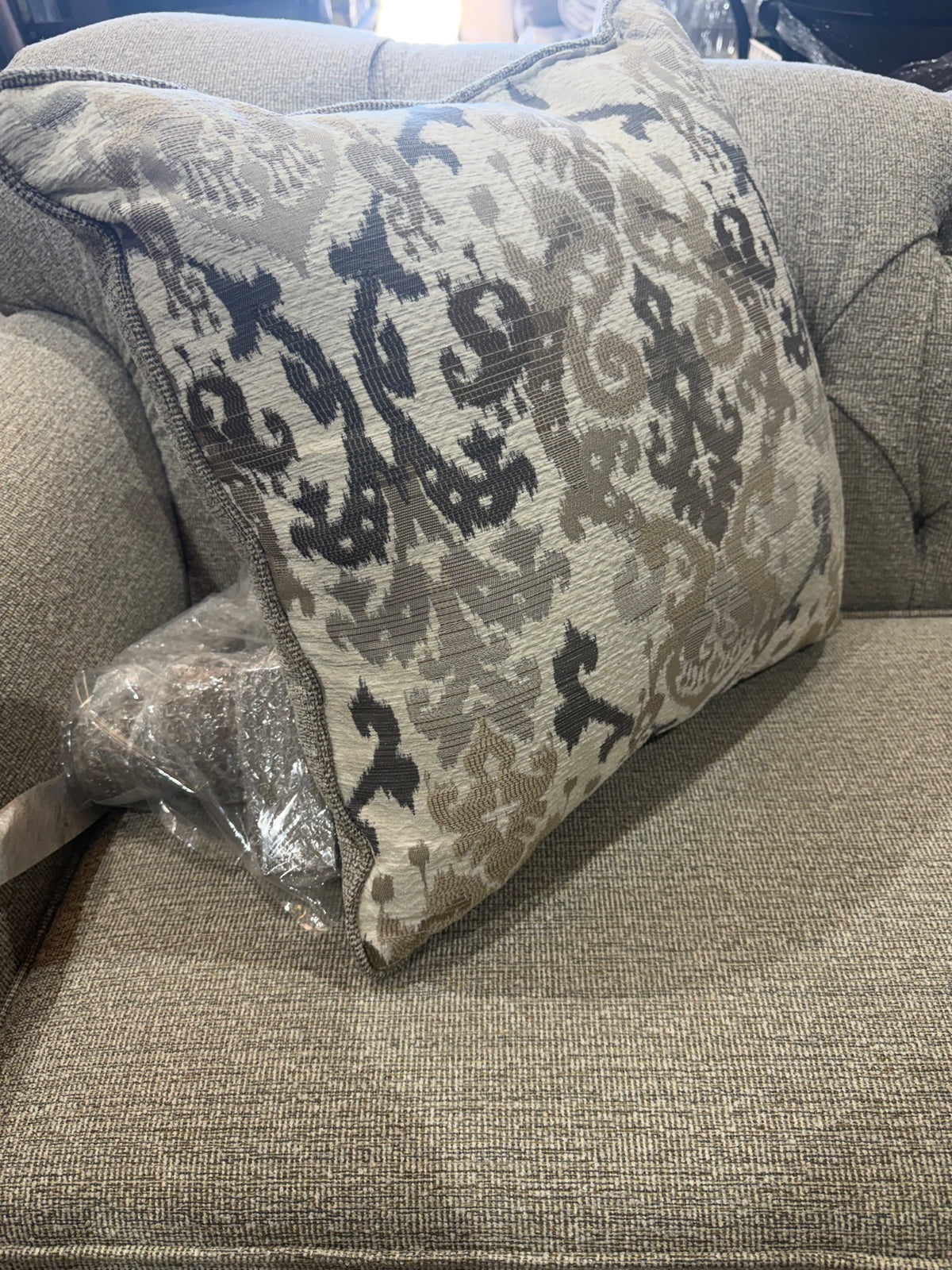 Hughes Furniture 8725S Sofa – Sandstone Oyster – New With Tags – Delivery Available