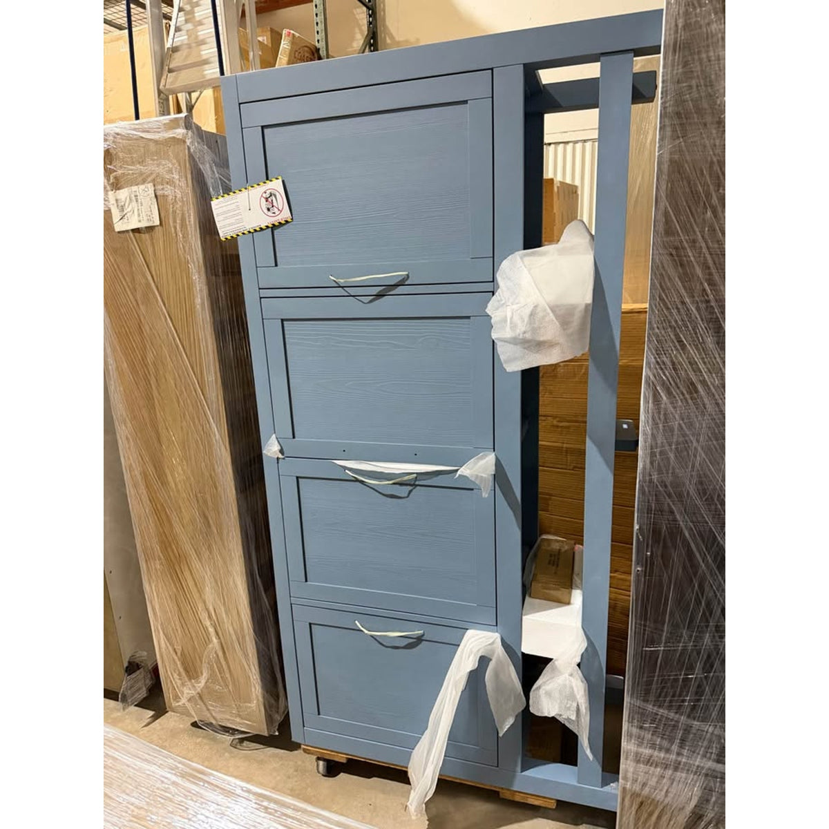 72” Blue 4-Door Server / Buffet | Retail $2,293 | NEW OPEN BOX | Delivery Available