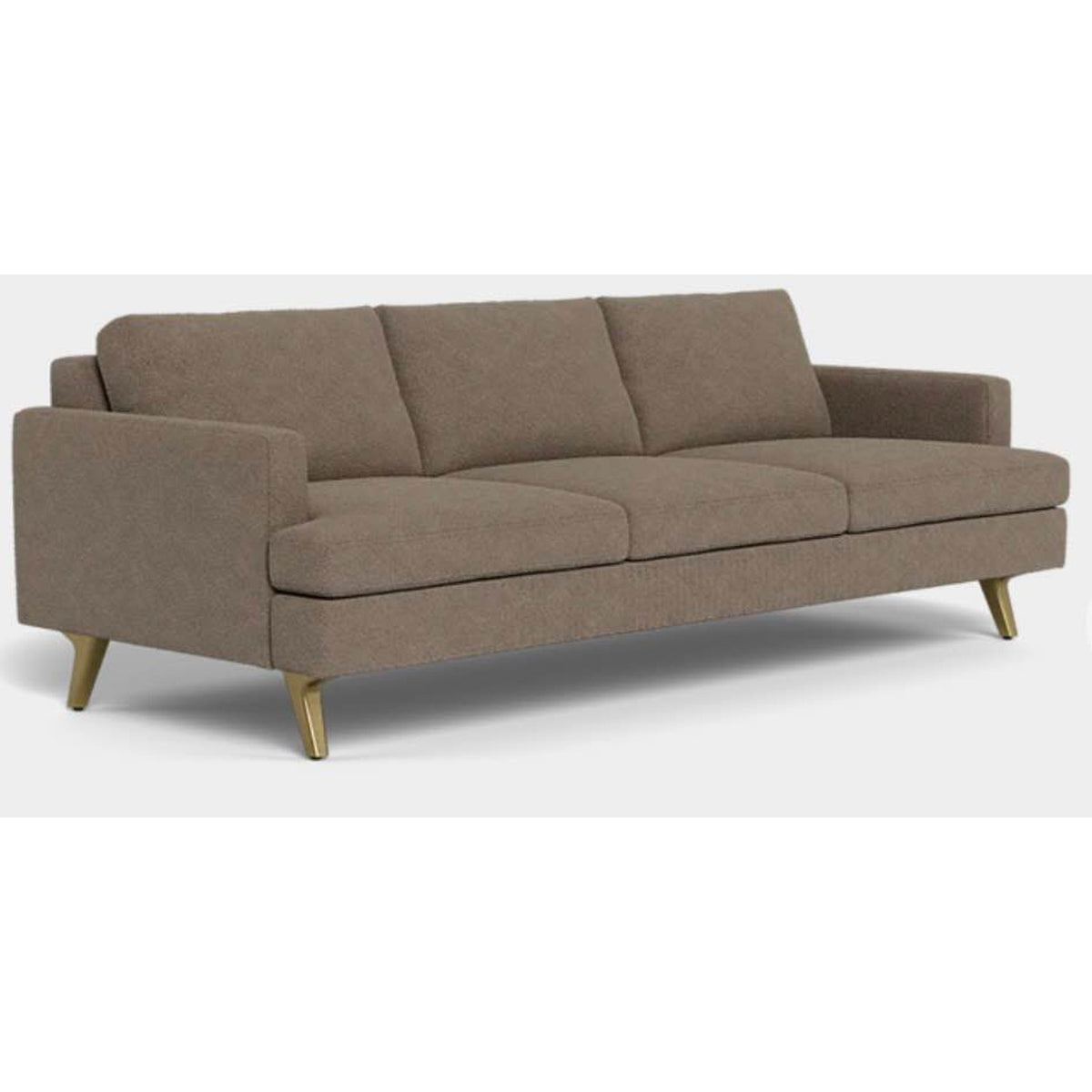 Albany Park Lido Sofa | Hazelnut Performance Bouclé | 86” Delivery Available