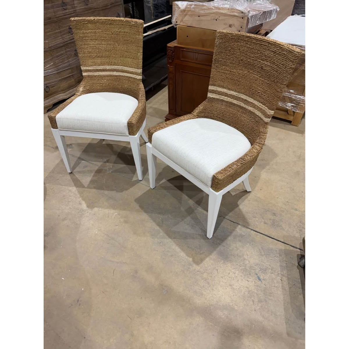 Universal Furniture Siesta Key Dining Chairs (Set of 2) – Retail $2,000+ – Delivery Available