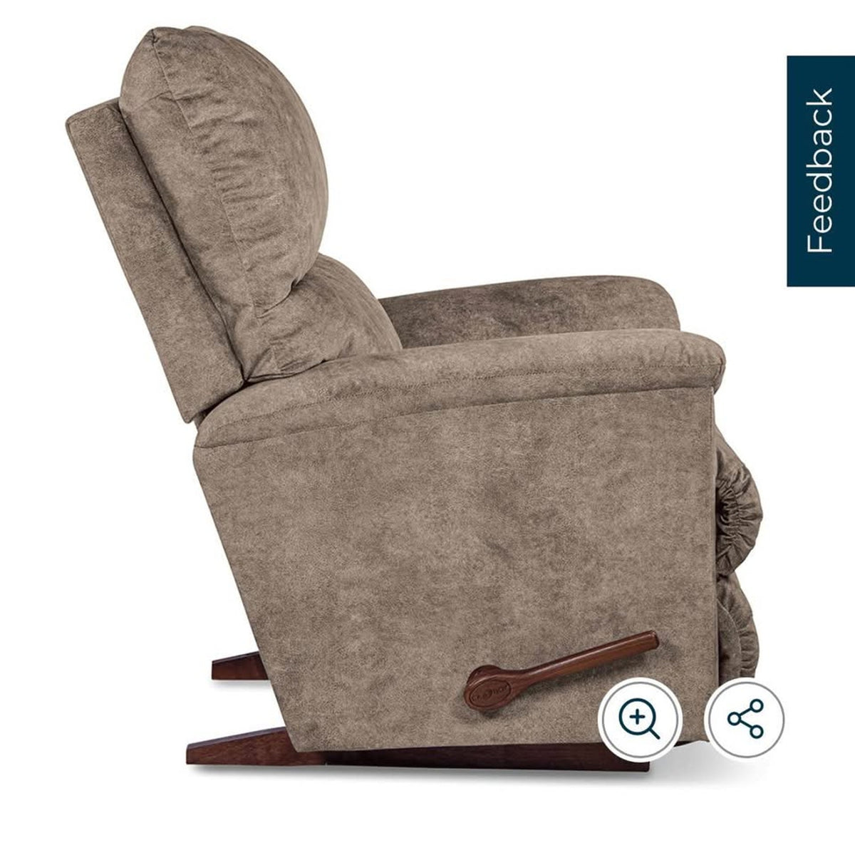LAzBoy Oversized Taupe Rocking Recliner Chair – NEW OPEN BOX - Delivery Available